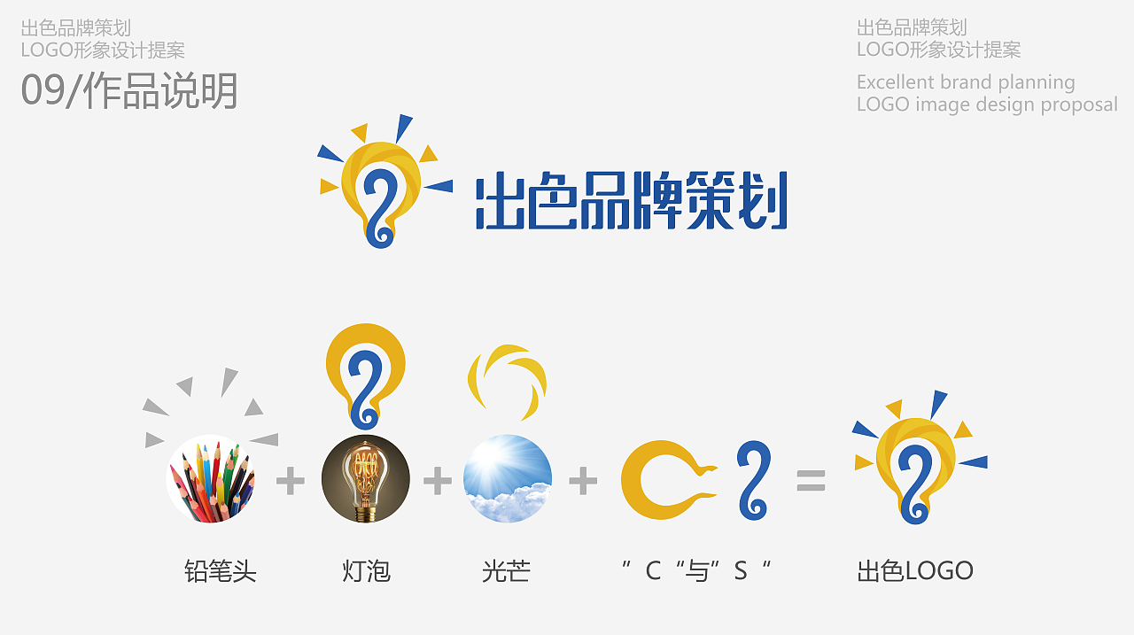 出色品牌策划LOGO提案